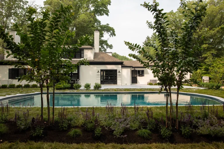 1960s Remodeled Home and Pool Landscape